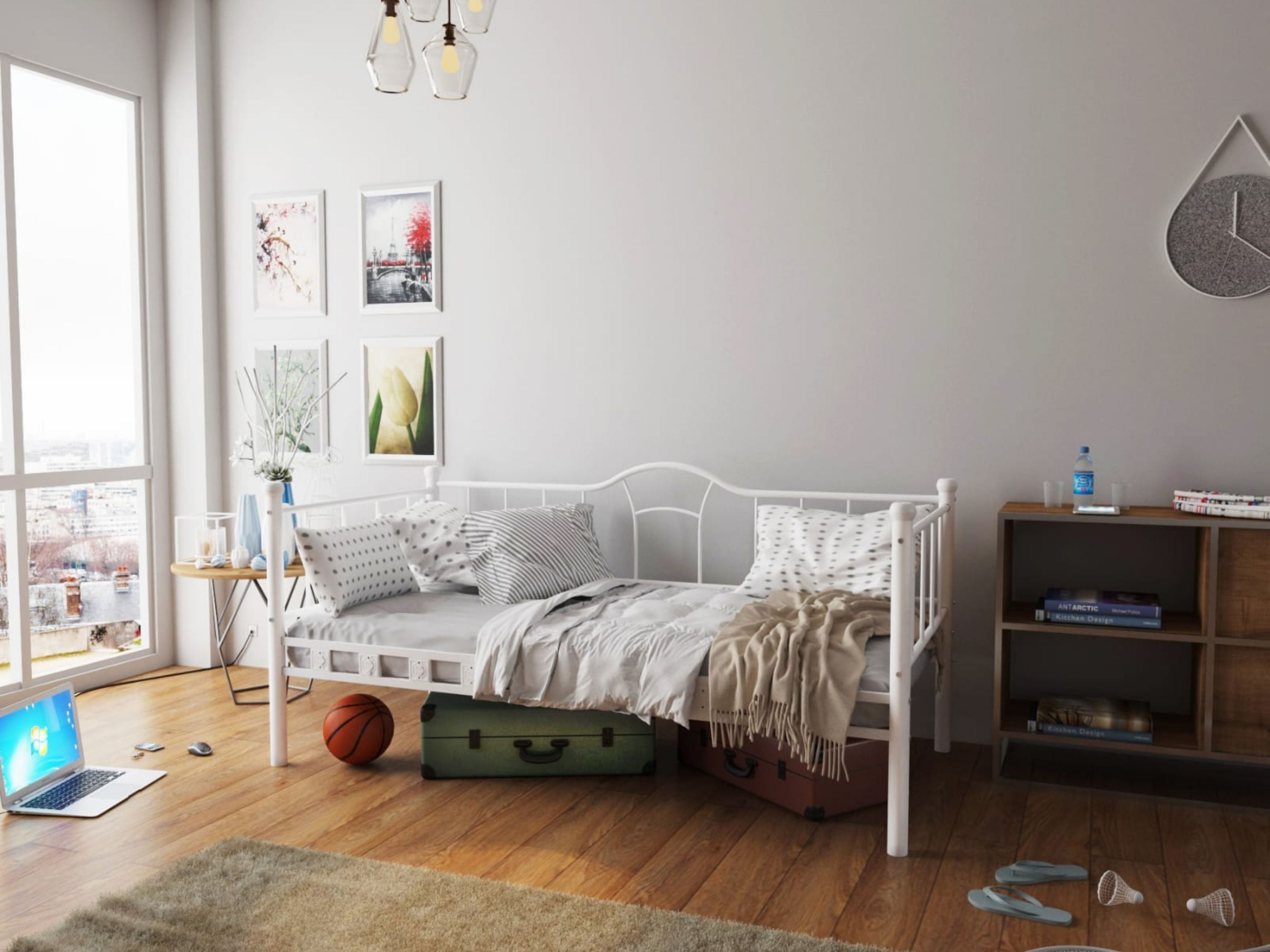 Şark Ferforje Metal Karyola(Kargo Hediye)